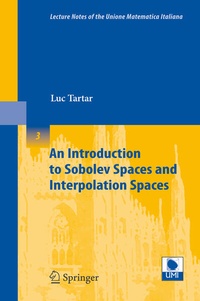 Enlarge image Cover: An Introduction to Sobolev Spaces and Interpolation Spaces - Springer