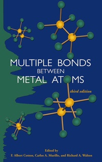 Enlarge image Cover: Multiple Bonds between Metal Atoms - Springer