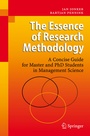 Cover: The Essence of Research Methodology - Springer