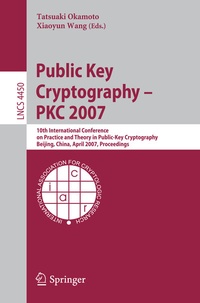 Abbildung von: Public Key Cryptography - PKC 2007 - Springer