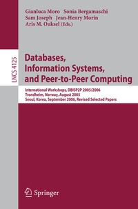 Abbildung von: Databases, Information Systems, and Peer-to-Peer Computing - Springer