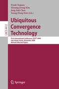 Cover: Ubiquitous Convergence Technology - Springer