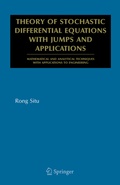 Cover: Theory of Stochastic Differential Equations with Jumps and Applications - Springer