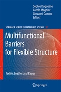 Cover: Multifunctional Barriers for Flexible Structure - Springer