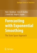 Cover: Forecasting with Exponential Smoothing - Springer