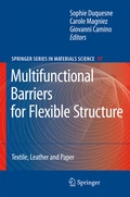 Cover: Multifunctional Barriers for Flexible Structure - Springer