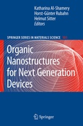 Cover: Organic Nanostructures for Next Generation Devices - Springer