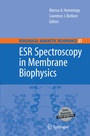 Cover: ESR Spectroscopy in Membrane Biophysics - Springer