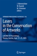 Cover: Lasers in the Conservation of Artworks - Springer