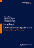 Cover: Handbuch Unternehmensorganisation - Springer Vieweg
