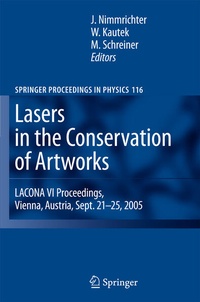 Enlarge image Cover: Lasers in the Conservation of Artworks - Springer