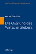 Cover: Die Ordnung des Wirtschaftslebens - Springer
