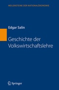 Cover: Geschichte der Volkswirtschaftslehre - Springer