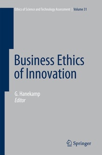 Enlarge image Cover: Business Ethics of Innovation - Springer
