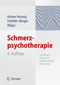 Cover: Schmerzpsychotherapie - Springer