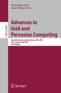 Enlarge image Cover: Advances in Grid and Pervasive Computing - Springer