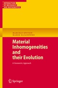 Cover: Material Inhomogeneities and their Evolution - Springer
