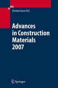 Cover: Advances in Construction Materials 2007 - Springer