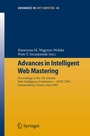 Bild: Advances in Intelligent Web Mastering - Springer