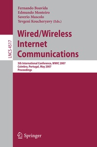 Enlarge image Cover: Wired/Wireless Internet Communications - Springer