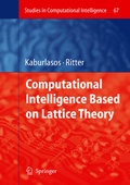 Cover: Computational Intelligence Based on Lattice Theory - Springer