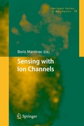 Cover: Sensing with Ion Channels - Springer