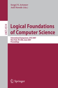 Enlarge image Cover: Logical Foundations of Computer Science - Springer