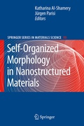 Cover: Self-Organized Morphology in Nanostructured Materials - Springer