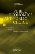 Cover: Public Economics and Public Choice - Springer