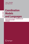 Cover: Coordination Models and Languages - Springer