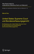 Cover: United States Supreme Court und Bundesverfassungsgericht - Springer