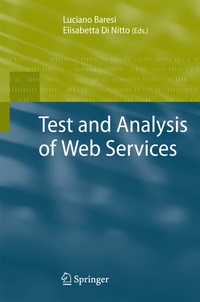 Enlarge image Cover: Test and Analysis of Web Services - Springer