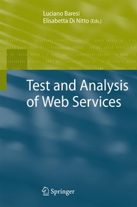 Enlarge image Cover: Test and Analysis of Web Services - Springer