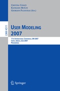 Cover: User Modeling 2007 - Springer