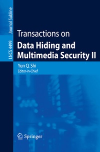 Abbildung von: Transactions on Data Hiding and Multimedia Security II - Springer