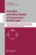 Cover: Petri Nets and Other Models of Concurrency - ICATPN 2007 - Springer