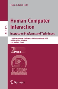 Abbildung von: Human-Computer Interaction. Interaction Platforms and Techniques - Springer