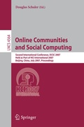 Cover: Online Communities and Social Computing - Springer