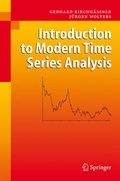 Cover: Introduction to Modern Time Series Analysis - Springer