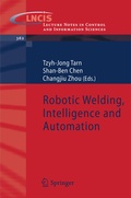 Cover: Robotic Welding, Intelligence and Automation - Springer