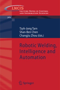 Enlarge image Cover: Robotic Welding, Intelligence and Automation - Springer