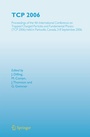 Cover: TCP 2006 - Springer