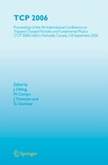 Cover: TCP 2006 - Springer