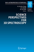 Cover: Science Perspectives for 3D Spectroscopy - Springer