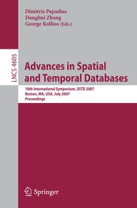 Enlarge image Cover: Advances in Spatial and Temporal Databases - Springer
