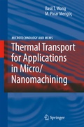 Cover: Thermal Transport for Applications in Micro/Nanomachining - Springer