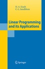 Cover: Linear Programming and its Applications - Springer