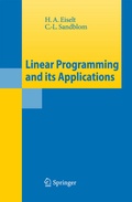 Cover: Linear Programming and its Applications - Springer