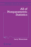Cover: All of Nonparametric Statistics - Springer