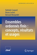 Cover: Ensembles ordonn&eacute;s finis : concepts, r&eacute;sultats et usages - Springer